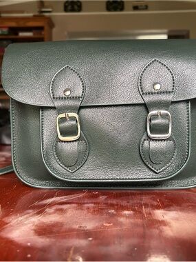 Forever 21 Dark Green Crossbody Satchel